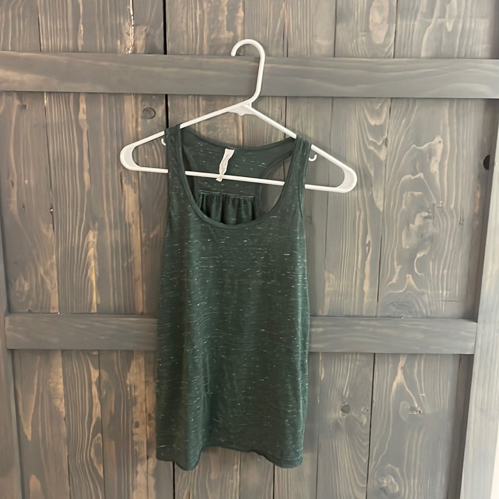 Size small green athletic tank